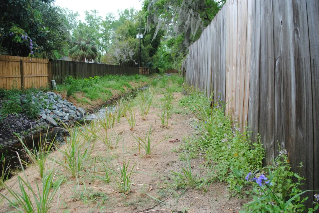 Gainesville Residential High-Water Velocity Ditch